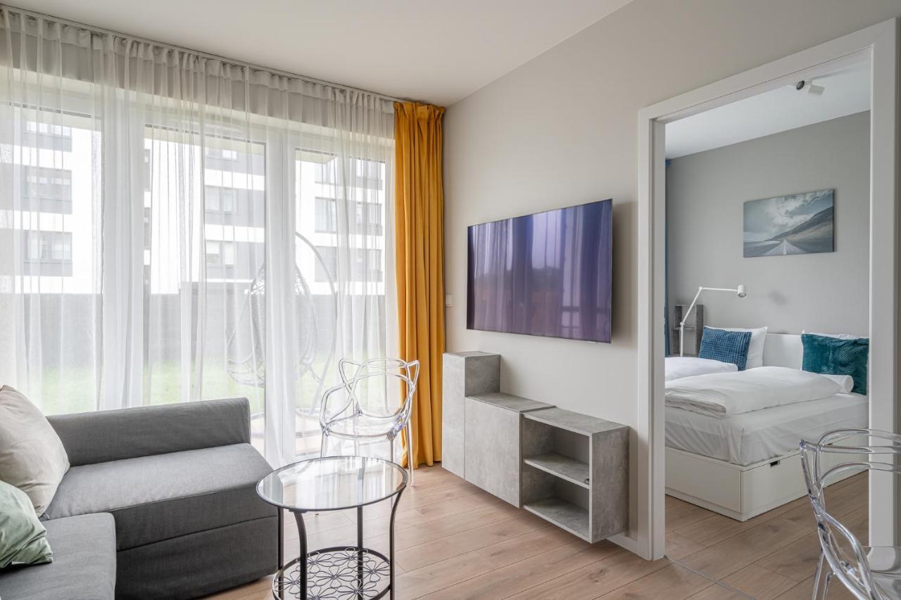Rentplanet - Port Popowice Apartment Wroclaw Bagian luar foto